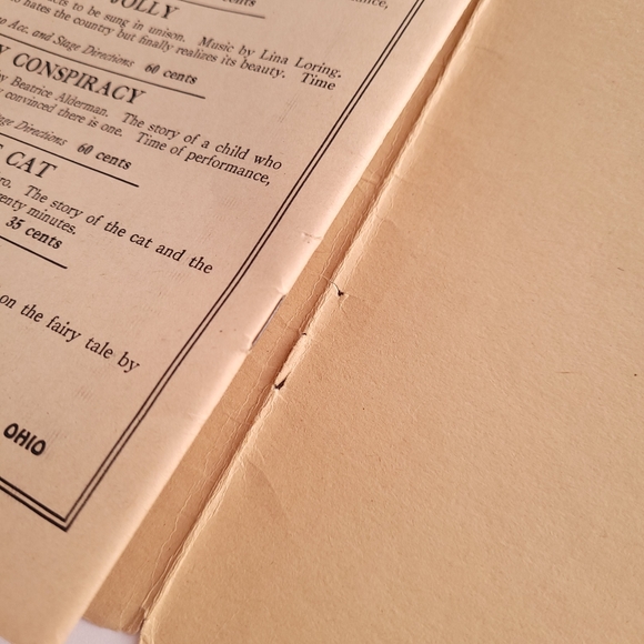 Tomboy Jo / Junvenile Operetta in One Act / 1935 / Vintage - Picture 11 of 11